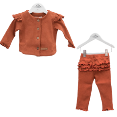 Conjunto Nina Terracota