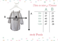 Body Panda Top Gris - comprar online