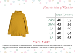 Polera Alaska Mostaza - tienda online