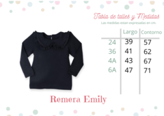 Remera Emily Negra - De Chulos y Chulas