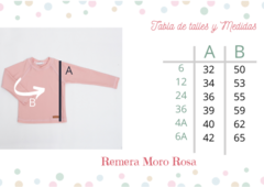 Remera Moro Rosa UV+50 en internet