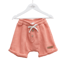 Short Babucha Wafle Coral - comprar online