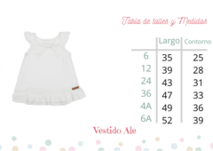 Vestido Ale Blanco - tienda online