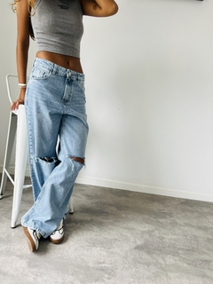 Jean skinny wide ELIAH (010650) - tienda online
