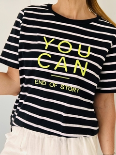 Remera YOU CAN (010942)