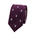 Corbata Violeta con Calaveras