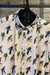 Camisa Manga Corta Estampado Aves - comprar online