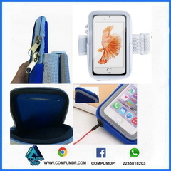 brazalete y funda para celular 