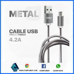 CABLE USB-C METAL