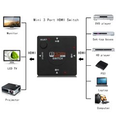 SWITCH HDMI 3 ENTRADAS 1 SALIDA - comprar online