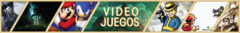Banner de la categoría VIDEOJUEGOS