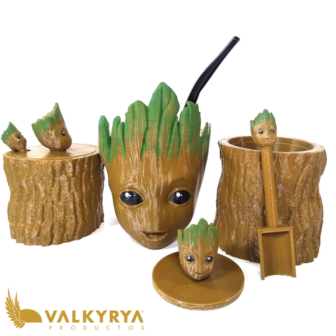 SET Groot Mate (+ azucarero y yerbero)