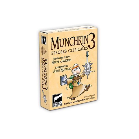  Juego de mesa Munchkin 3, Clerical Errors : Juguetes y Juegos