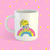 Taza Rainbow Brite (Vibrando Bajísimo) by Doña Batata