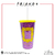Vaso Glitter - Friends Yellow Frame - comprar online