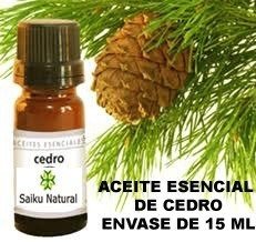 Aceite Esencial De Cedro 100% Puro Envase De 15 Ml Natural - comprar online