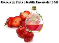 Esencia Frutillas 15ml Hornillos Lampara De Sal