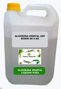 Glicerina Liquida Pura Grado Usp 5 Kg Saiku En Caba Villa Urquiza - comprar online