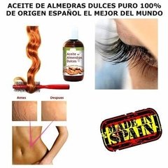 Aceite De Almendras Puro 1lts Oferta! x tiempo limitado - comprar online