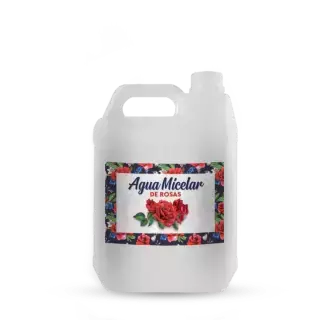 AGUA MICELAR DE ROSAS PURA Y NATURAL 5LTS