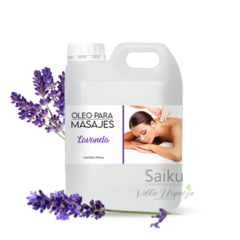 Oleo para masajes con lavanda 5lts Uso profesional , Apto para diversos usos terapéuticos. en Villa Urquiza CABA