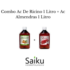 Combo Ac De Ricino 1 Litro + Ac Almendras 1 Litro En CABA Villa Urquiza