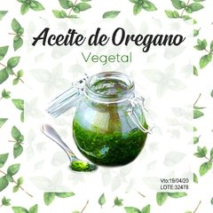 Aceite De Orégano vegetal 30ml Natural en Villa Urquiza - comprar online