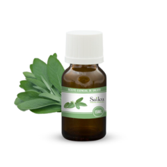 Aceite Esencial De Salvia Oficinalis 15ml Pura Saiku Cosmetologico