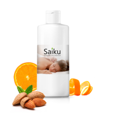 Oleo para masajes con aceite de almendra y esencial de naranja