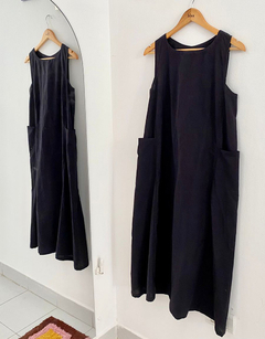 vestido lisi negro - en stock - comprar online