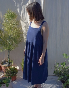 vestido vera azul - comprar online
