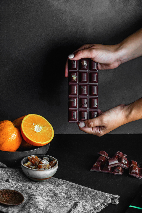 Tableta de Chocolate Semiamargo con Naranja 100gr en internet