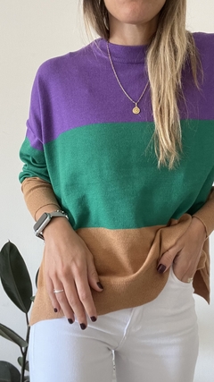 Sweater Charo Tricolor en internet