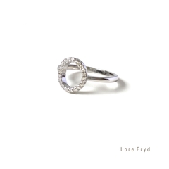 ANILLO CIRCULO CUBIC PLATA 925 - Lore Fryd