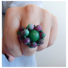 ANILLO HELENA GREEN - Lore Fryd