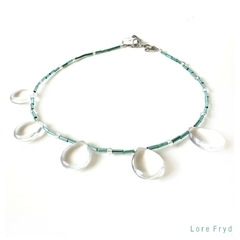 COLLAR JOAQUINA AQUA - Lore Fryd