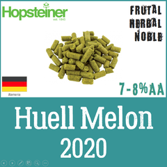Lúpulo Huell Melon en Pellets