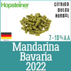 Lúpulo Mandarina Bavaria en Pellets