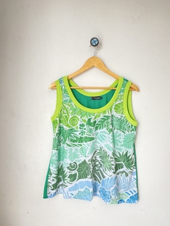 musculosa TUNA verde