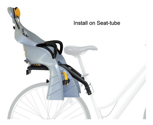 Silla Para Bicicleta Para Bebes / Chicos Trasera Sunny Wheel