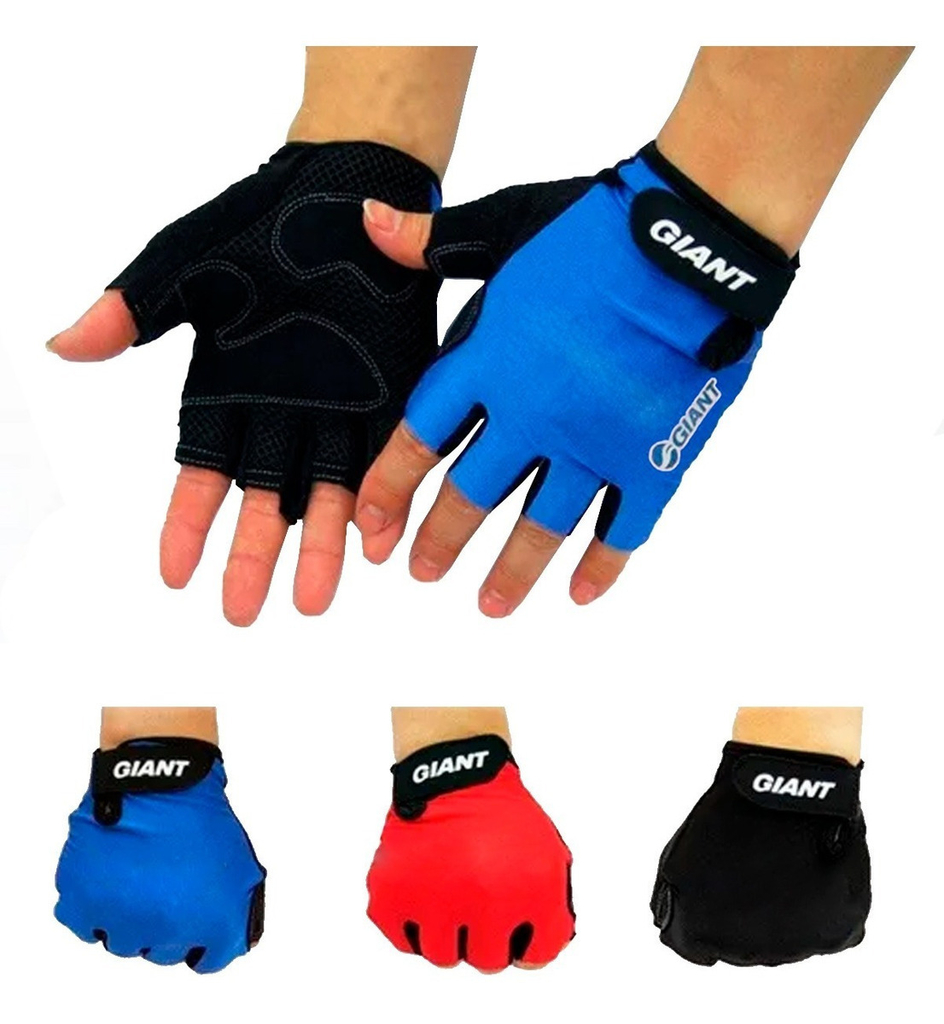 Guantes medio dedo para bicicleta best sale