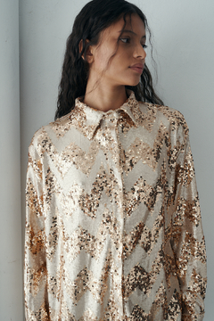 Camisa Merello - Dorado - comprar online