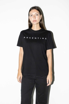 Remera Argentina - Negra