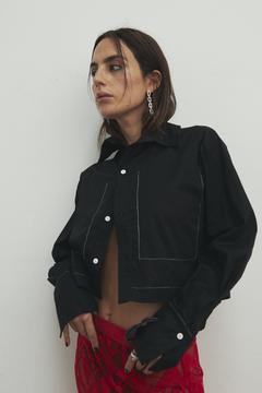 Imagen de Camisa crop Black