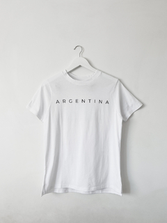 Remera Argentina - Negra en internet