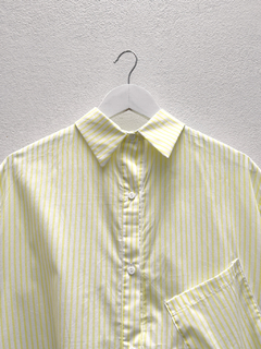 Camisa Larga Obelisco (amarillo- lima)