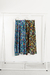 906-2 Maxi falda seda estampada con tajo y bolsillos - tienda online