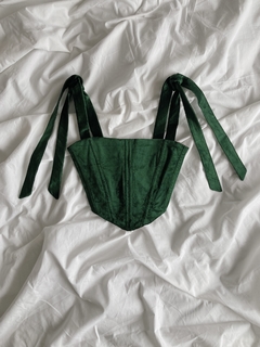 Corset CISNE ♡ Velvet verde en internet