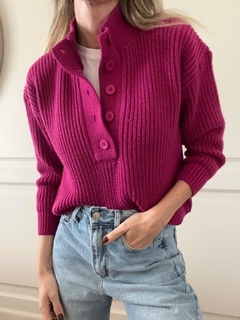 Sweater Praga magenta