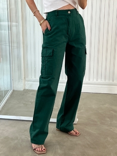 Pantalon Cargo Lupe verde en internet